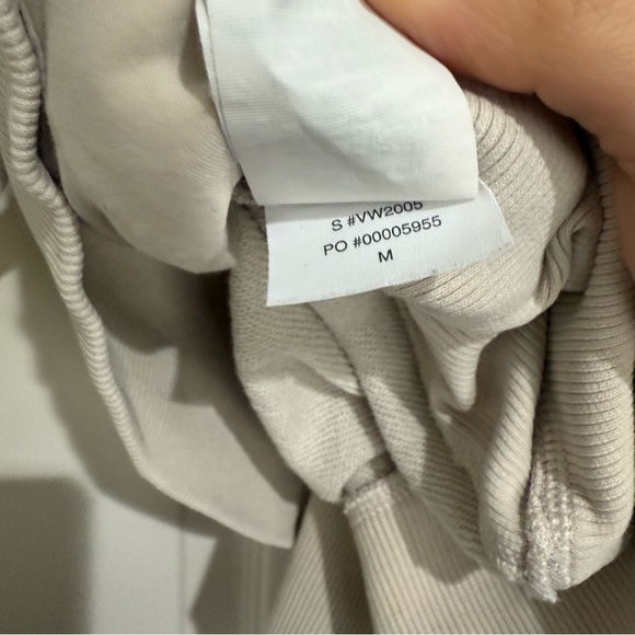 Vuori Sedona Rib Half Zip Bone Medium - Picture 10 of 10